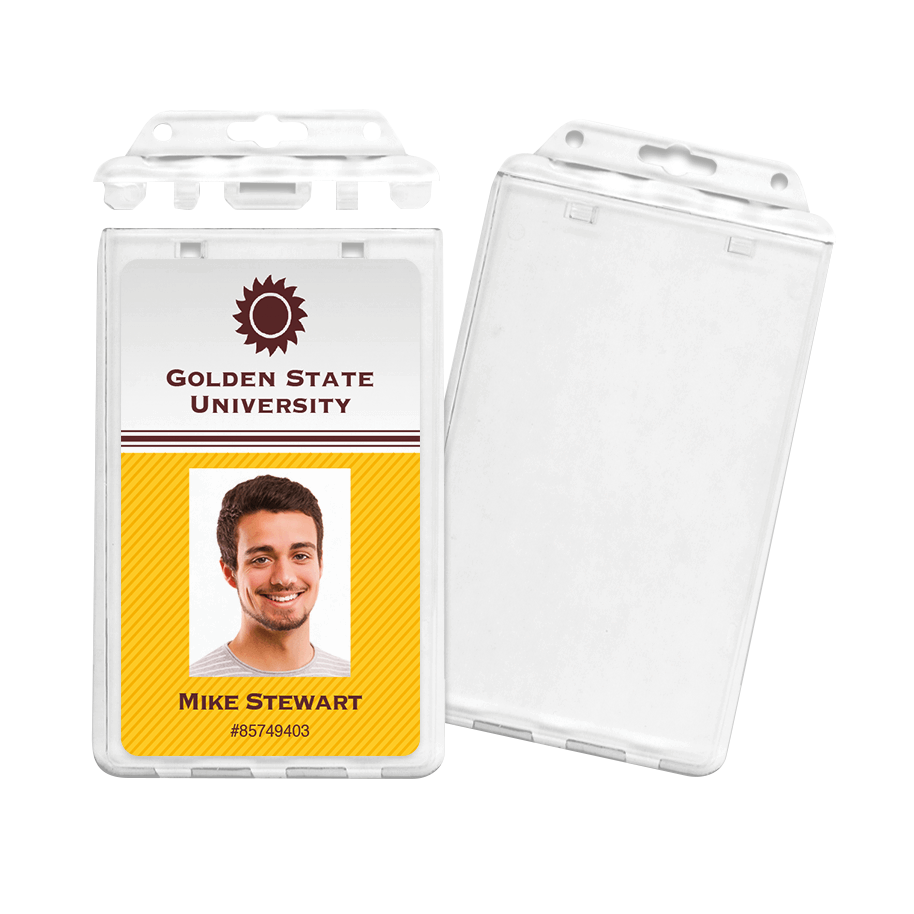 Porta-cartão rigído vertical, 1840-6045