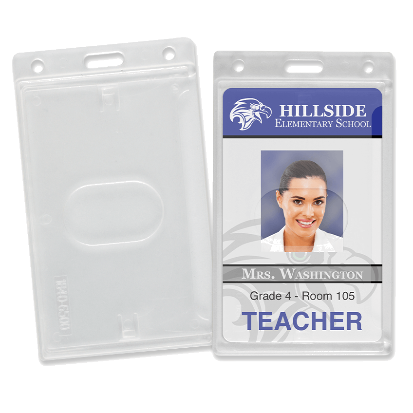 Porta-cartão rigído vertical, 1840-6500