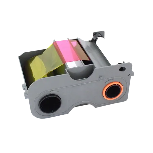 EZ YMCKO half-panel cartridge with cleaning roller, 350 images, 045114